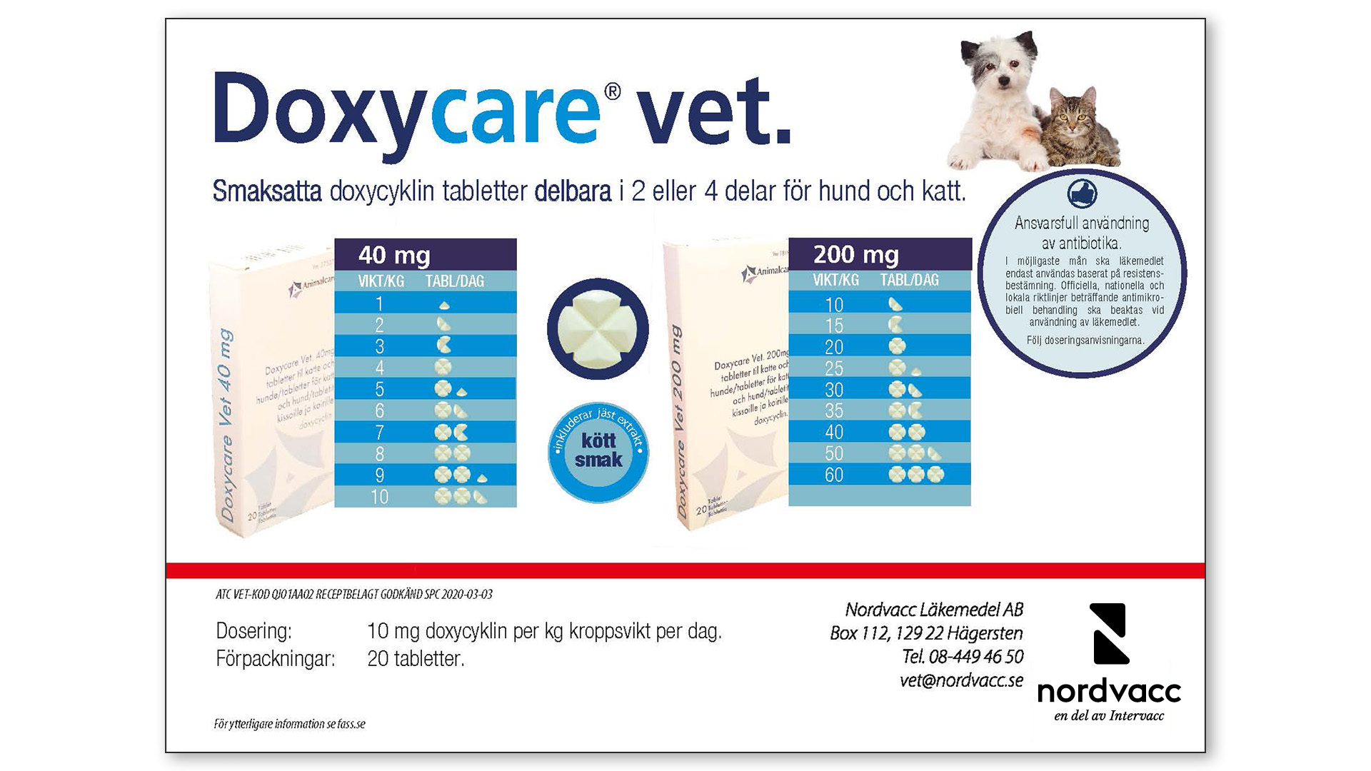 Doskort Doxycare vet