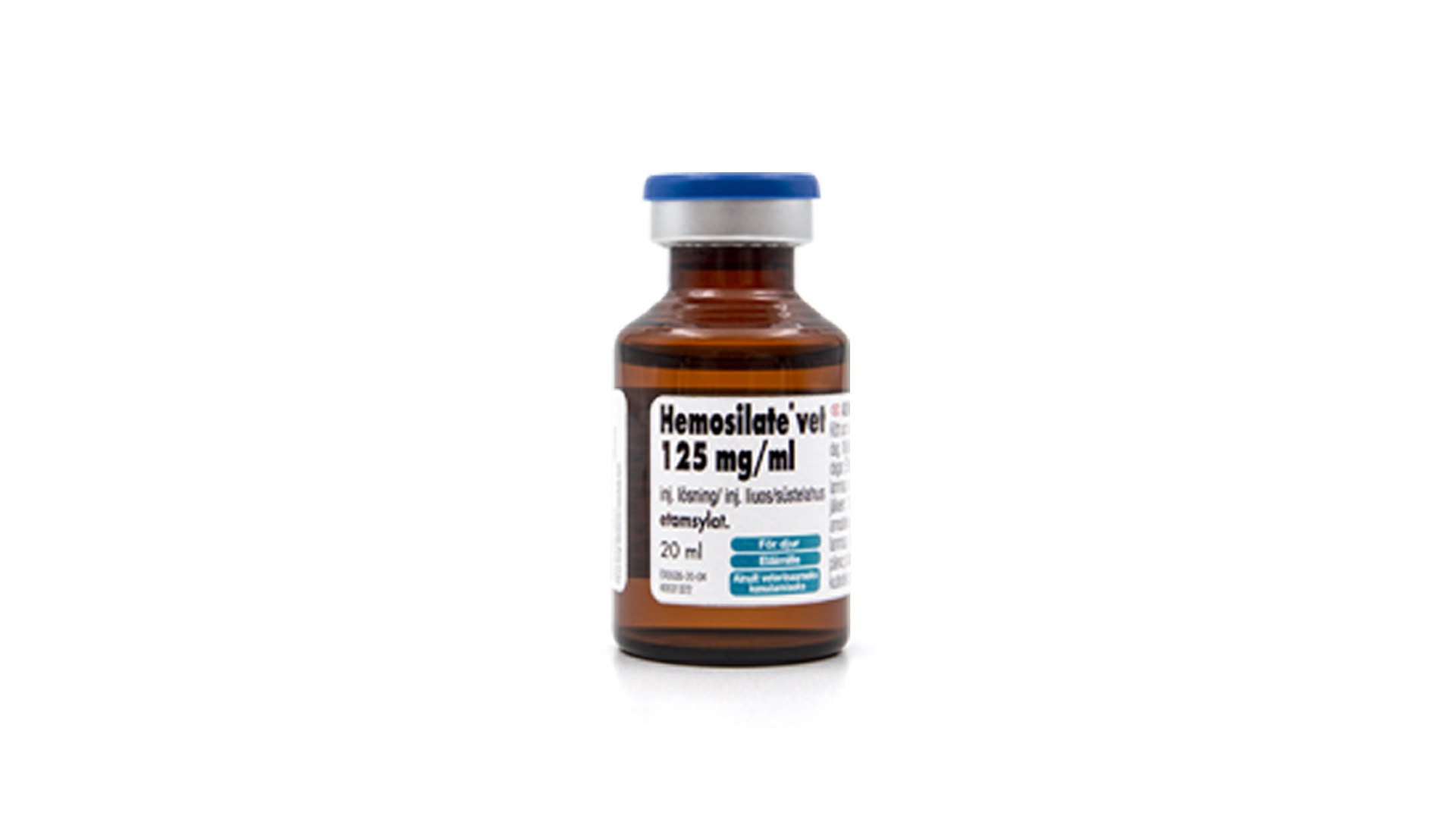 Hemosilate vet 125mg/ml , vial 20ml