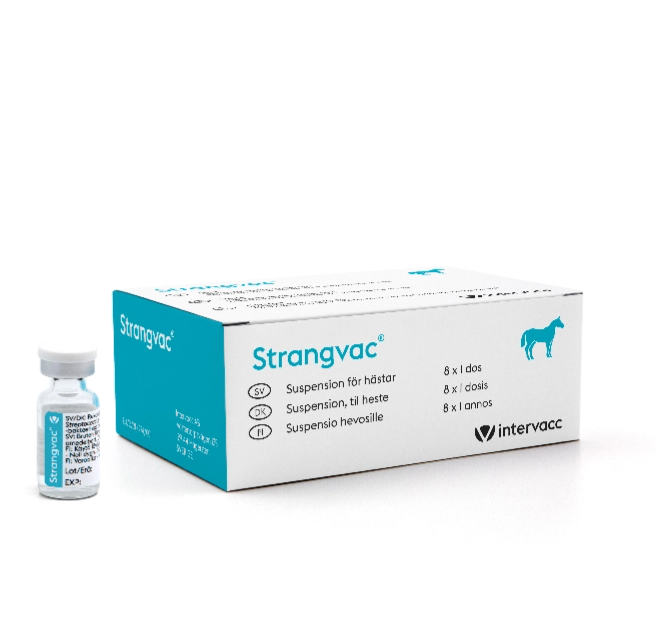 Strangvac 8x2ml, vaccin mot kvarka, receptbelagd